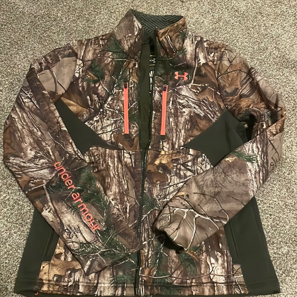 Under armor camouflage jacket